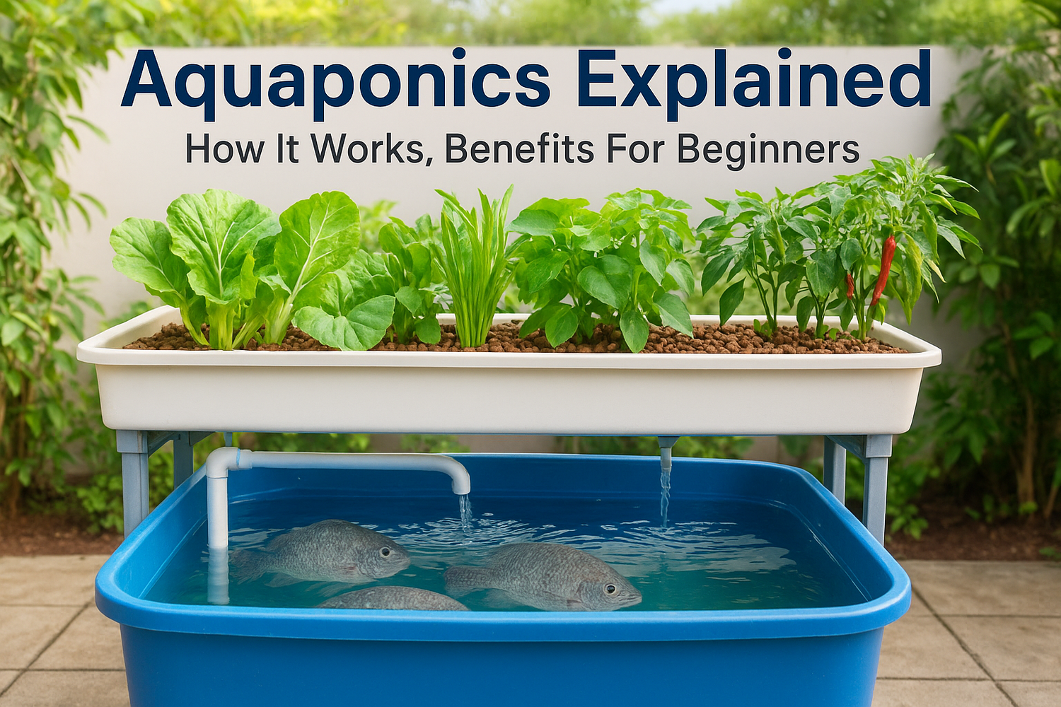 Aquaponics Explained: How It Works, Benefits For Beginners