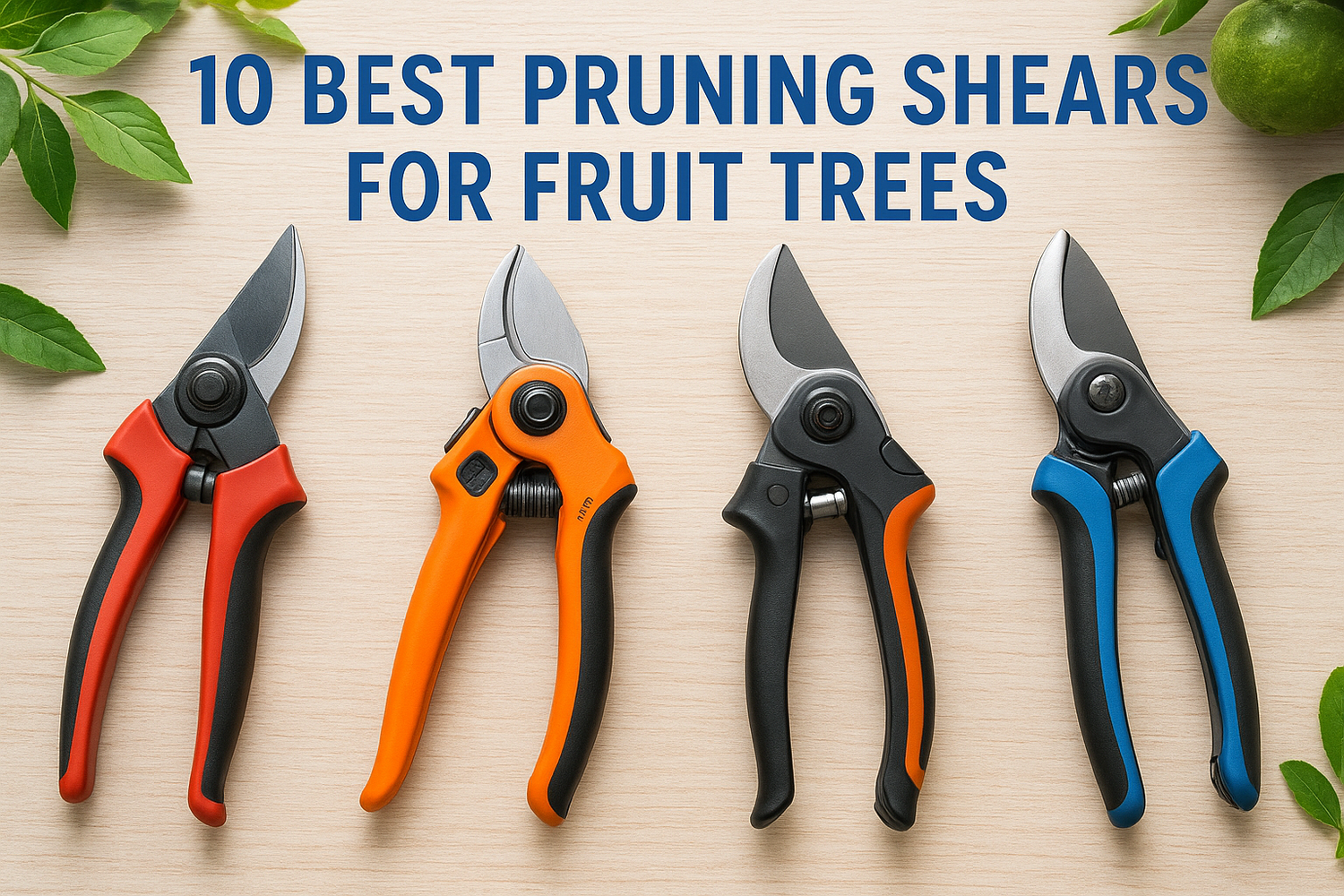 10 Best Pruning Shears for Fruit Trees (Cleaner, Easier Cuts)