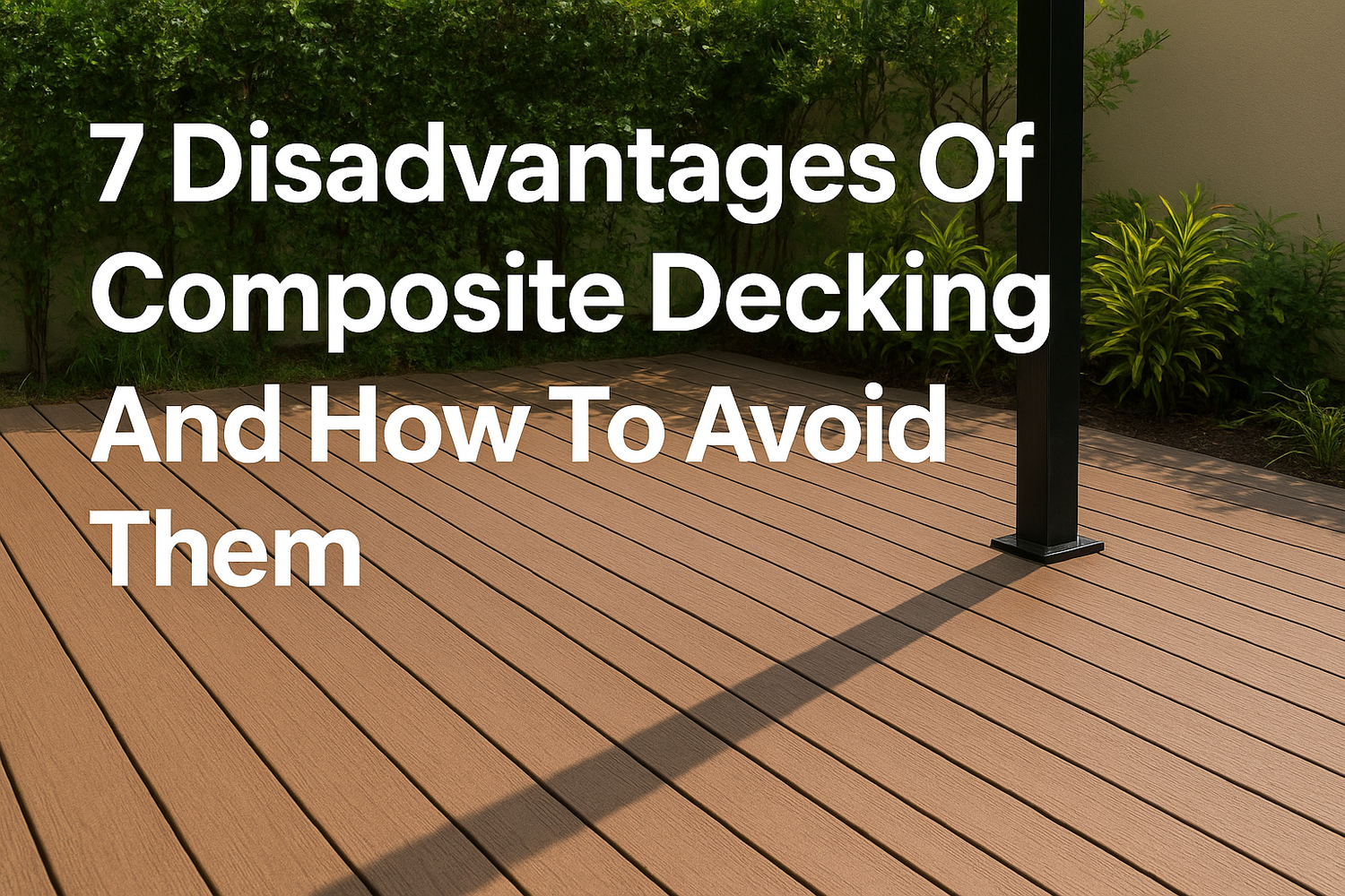 7 Disadvantages Of Composite Decking And How To Avoid Them