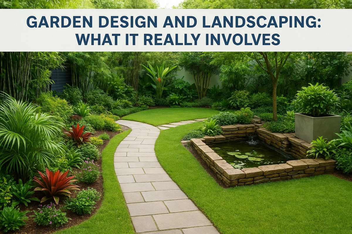 Garden Design and Landscaping: What It Really Involves