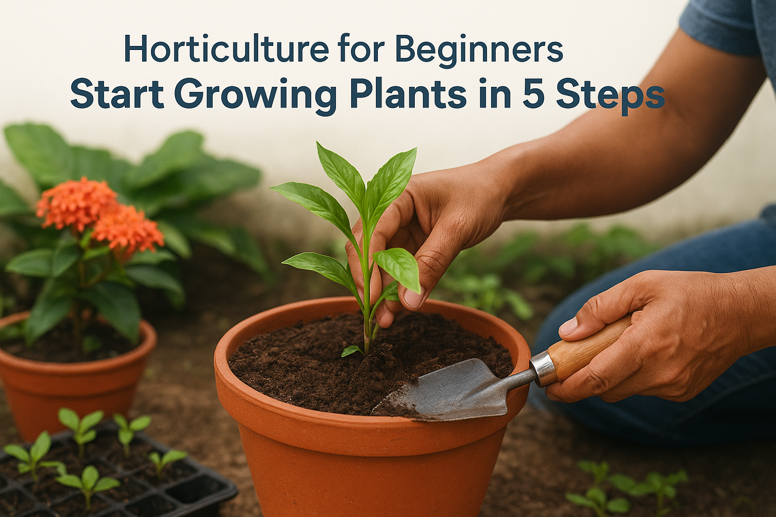 Horticulture for Beginners: Start Growing Plants in 5 Steps