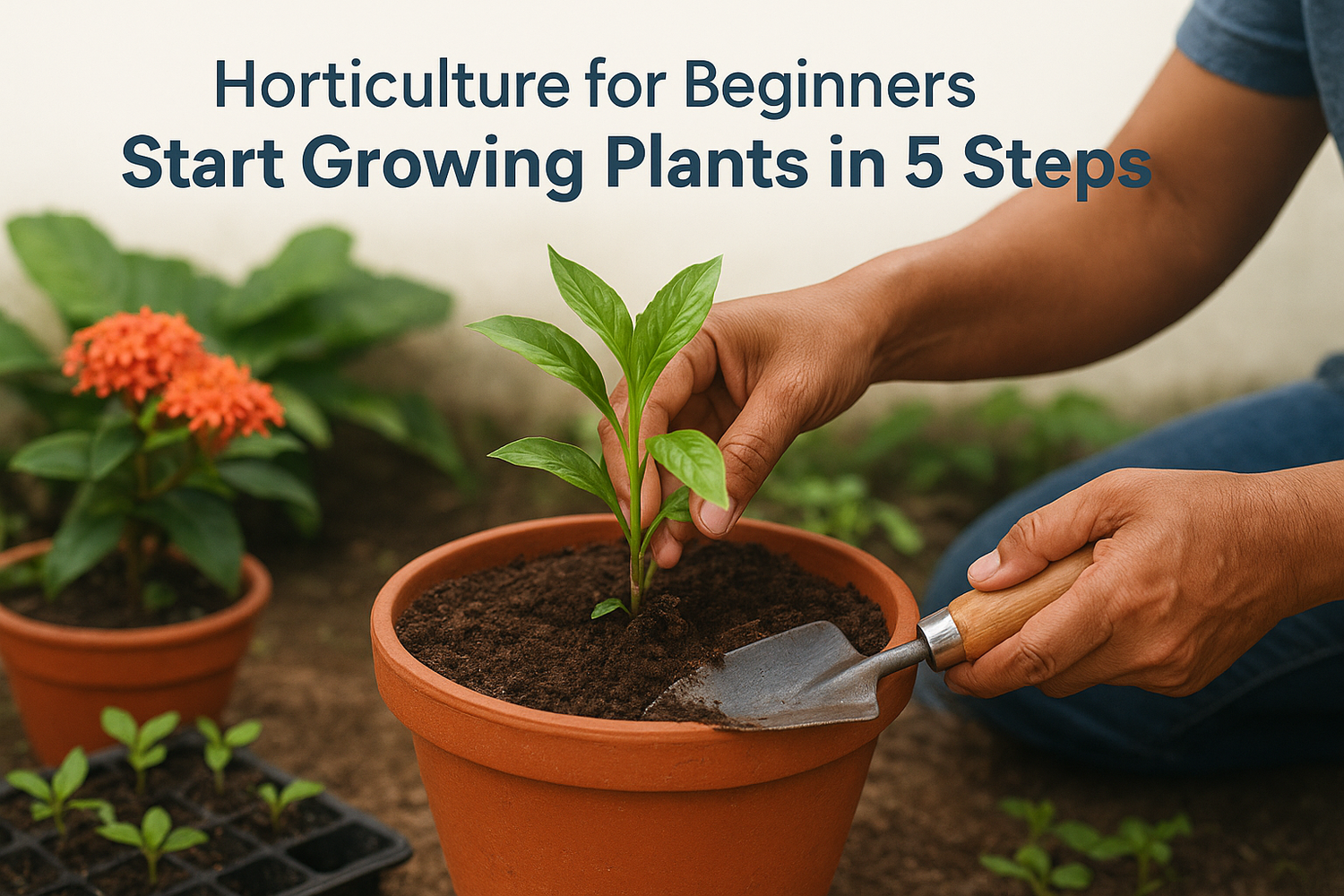 Horticulture for Beginners: Start Growing Plants in 5 Steps