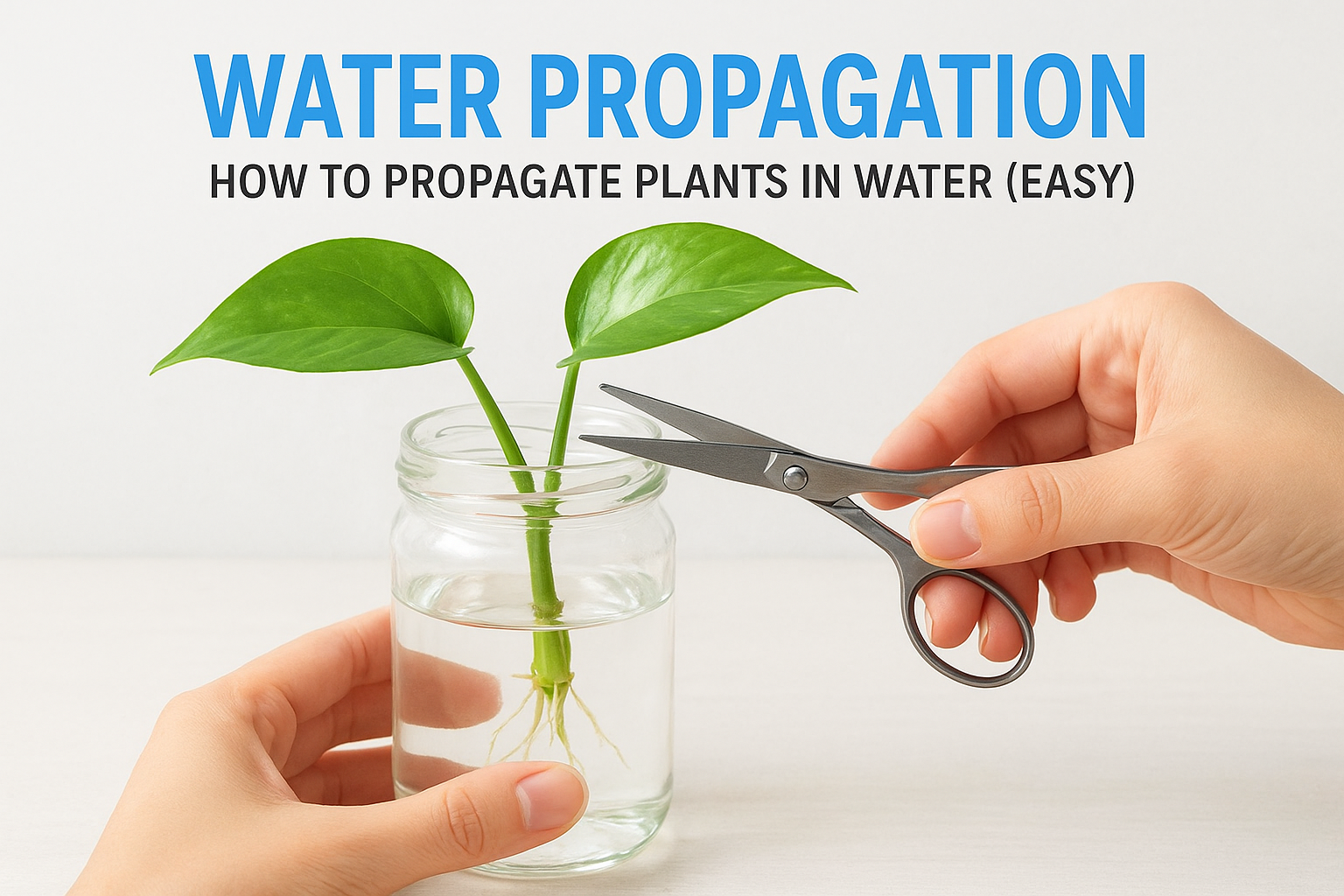 Water Propagation: How To Propagate Plants In Water (Easy)