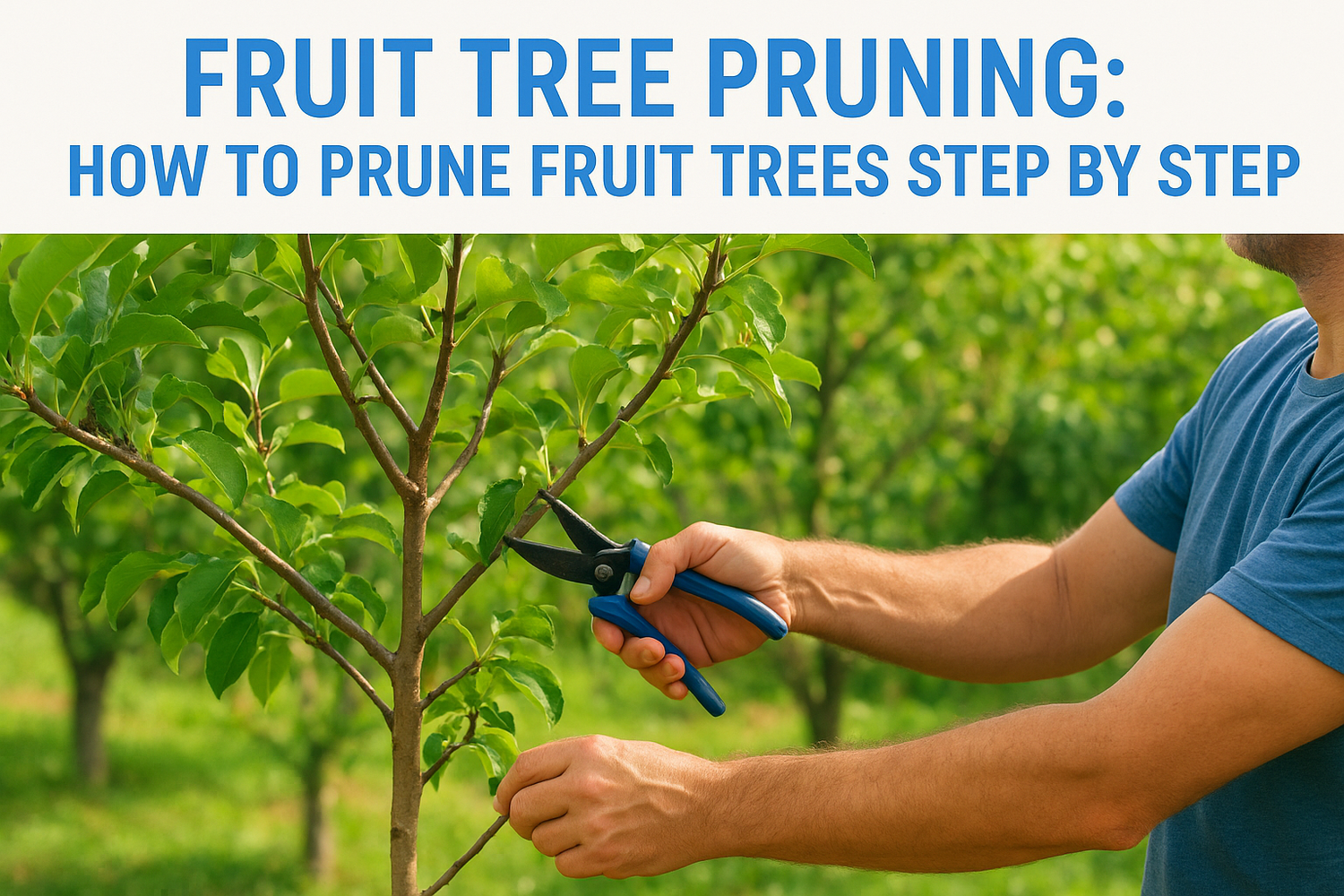 Fruit Tree Pruning: How To Prune Fruit Trees Step By Step