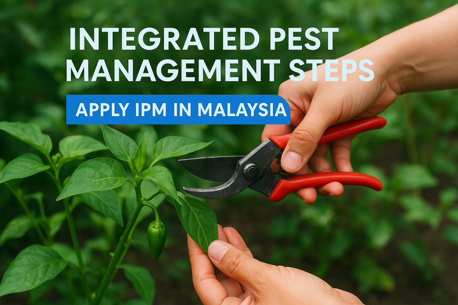 Integrated Pest Management Steps: Apply IPM In Malaysia