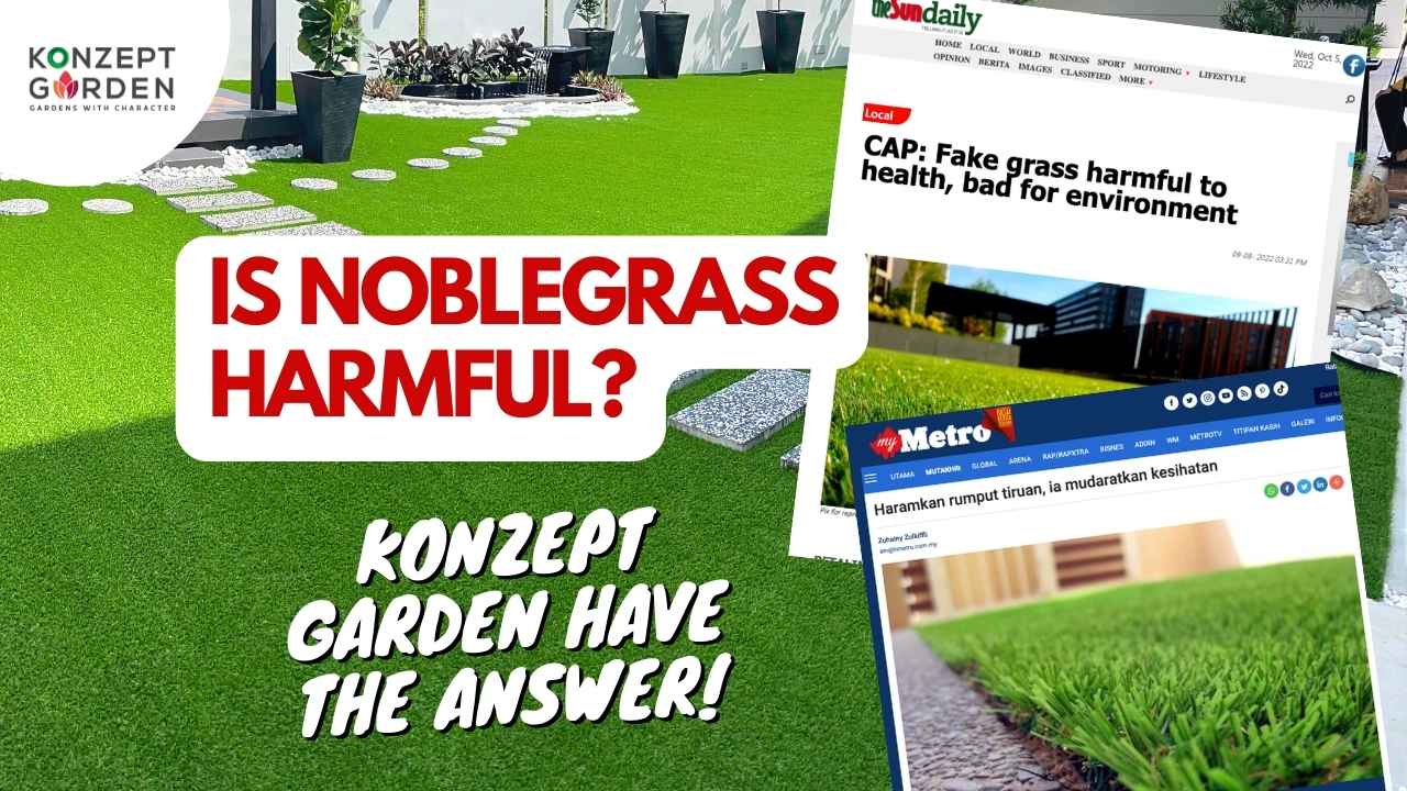 Is Artificial Grass Harmful? Konzept Garden Has the Answer.