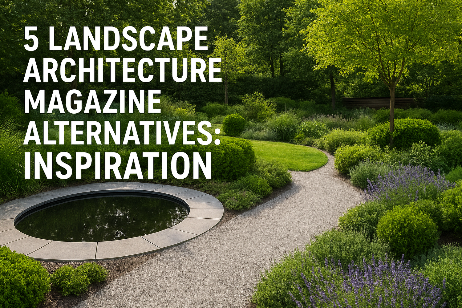 5 Landscape Architecture Magazine Alternatives: Inspiration