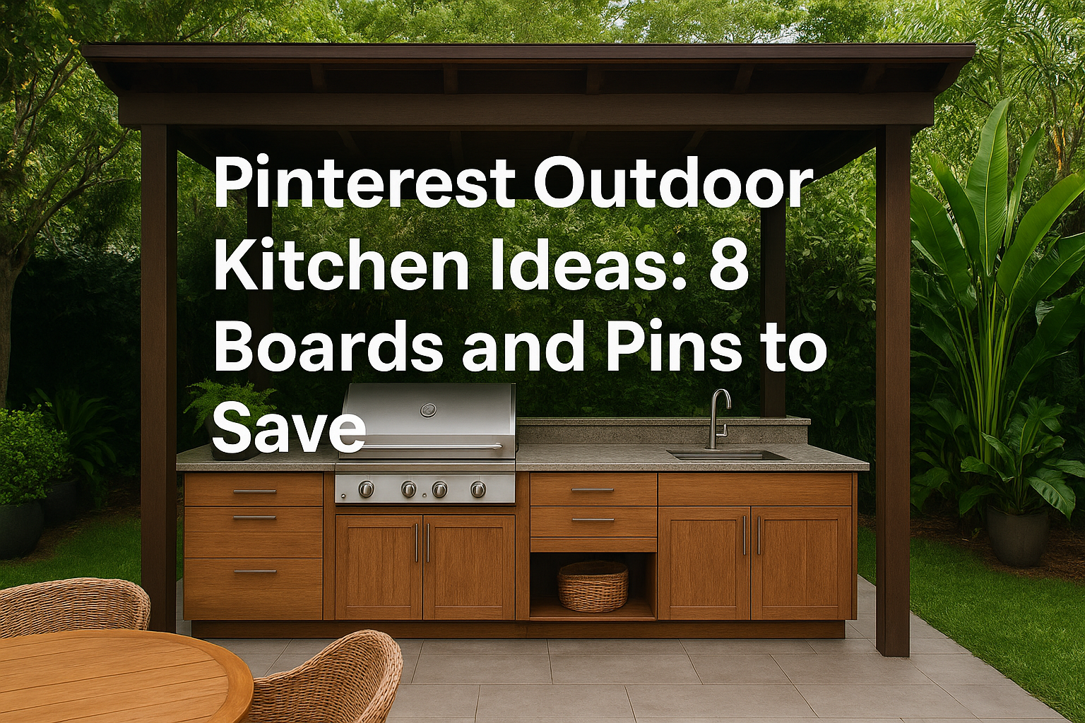 Pinterest Outdoor Kitchen Ideas: 8 Boards and Pins to Save