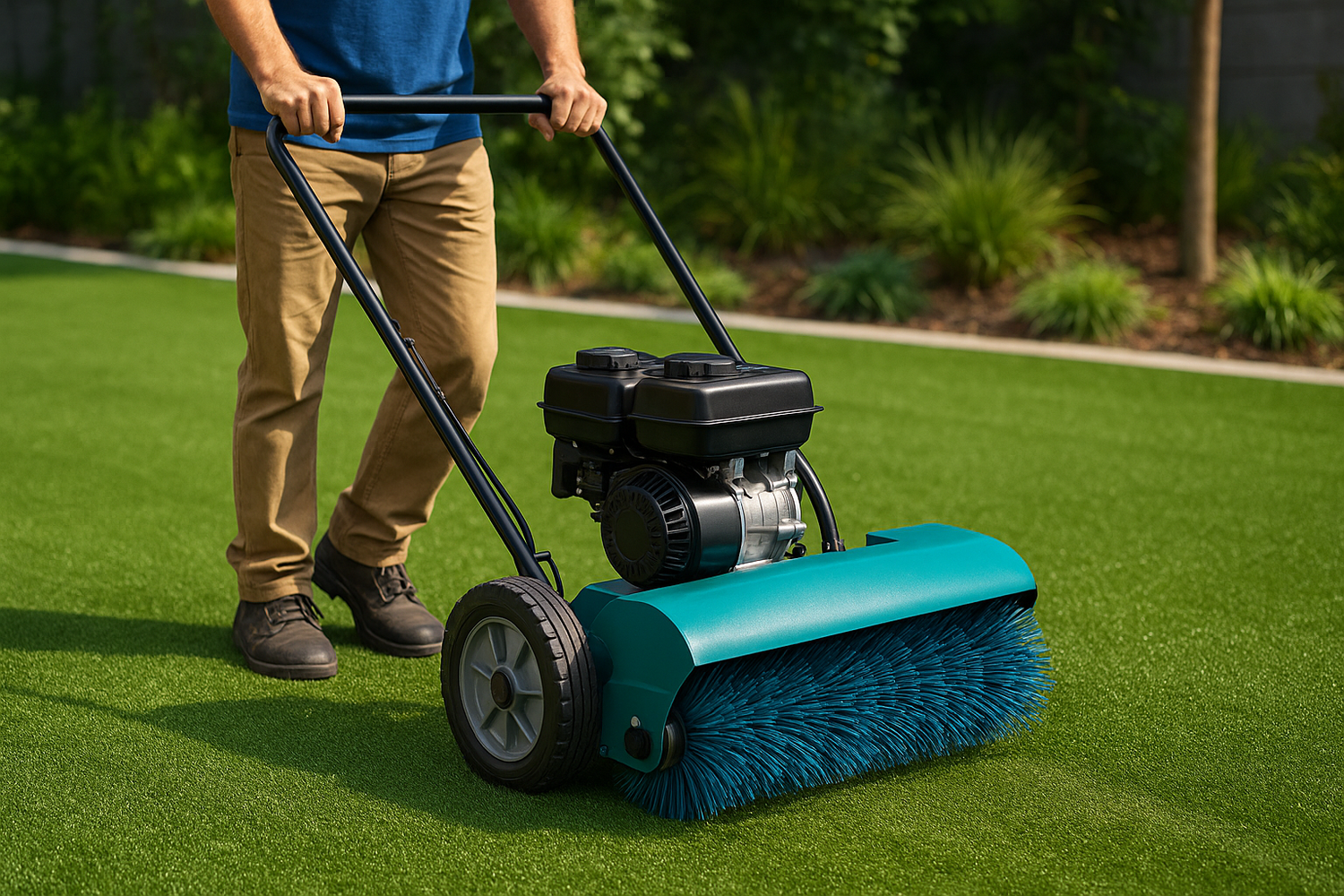 Power Broom for Artificial Turf: How to Use and Choose One