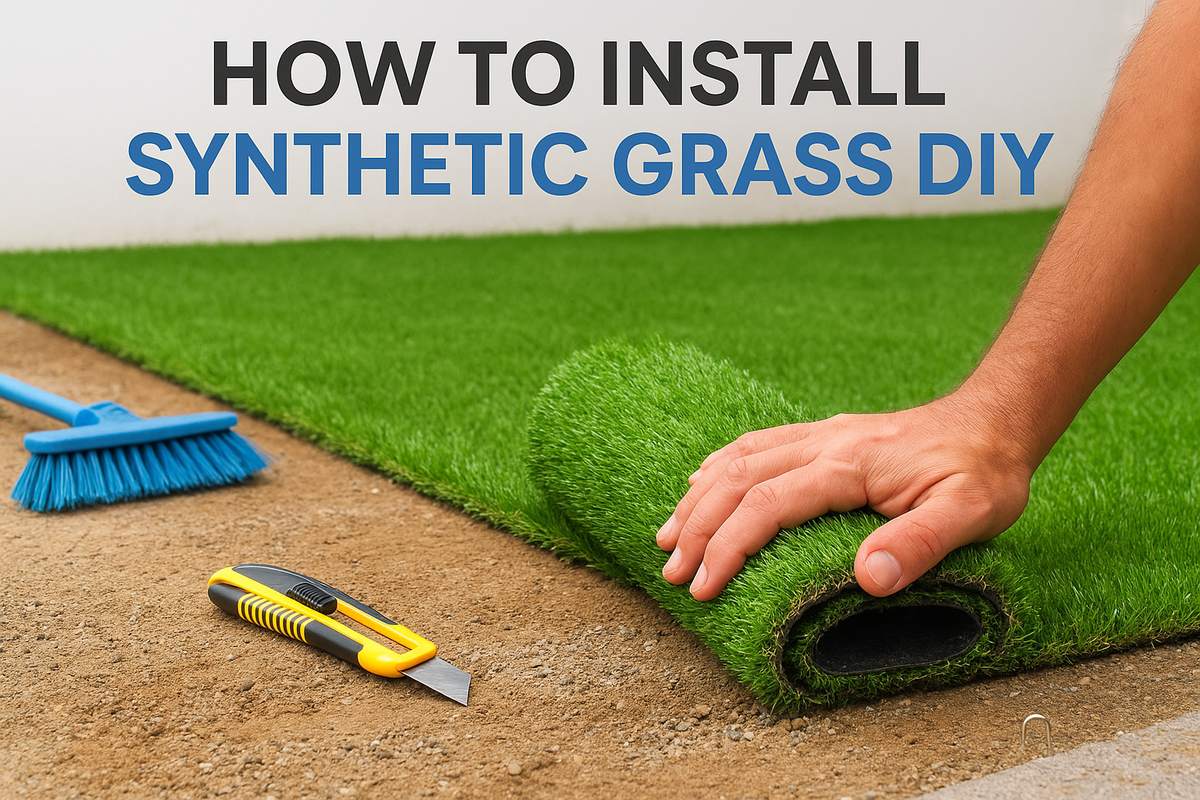 How to Install Synthetic Grass DIY: A Step-by-Step Guide