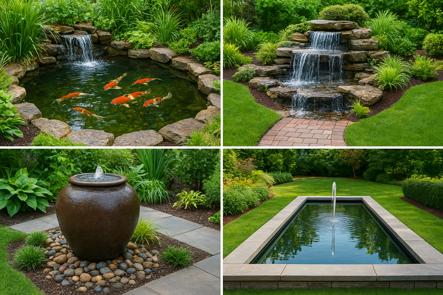 9 Types Of Garden Water Features For Every Backyard Style
