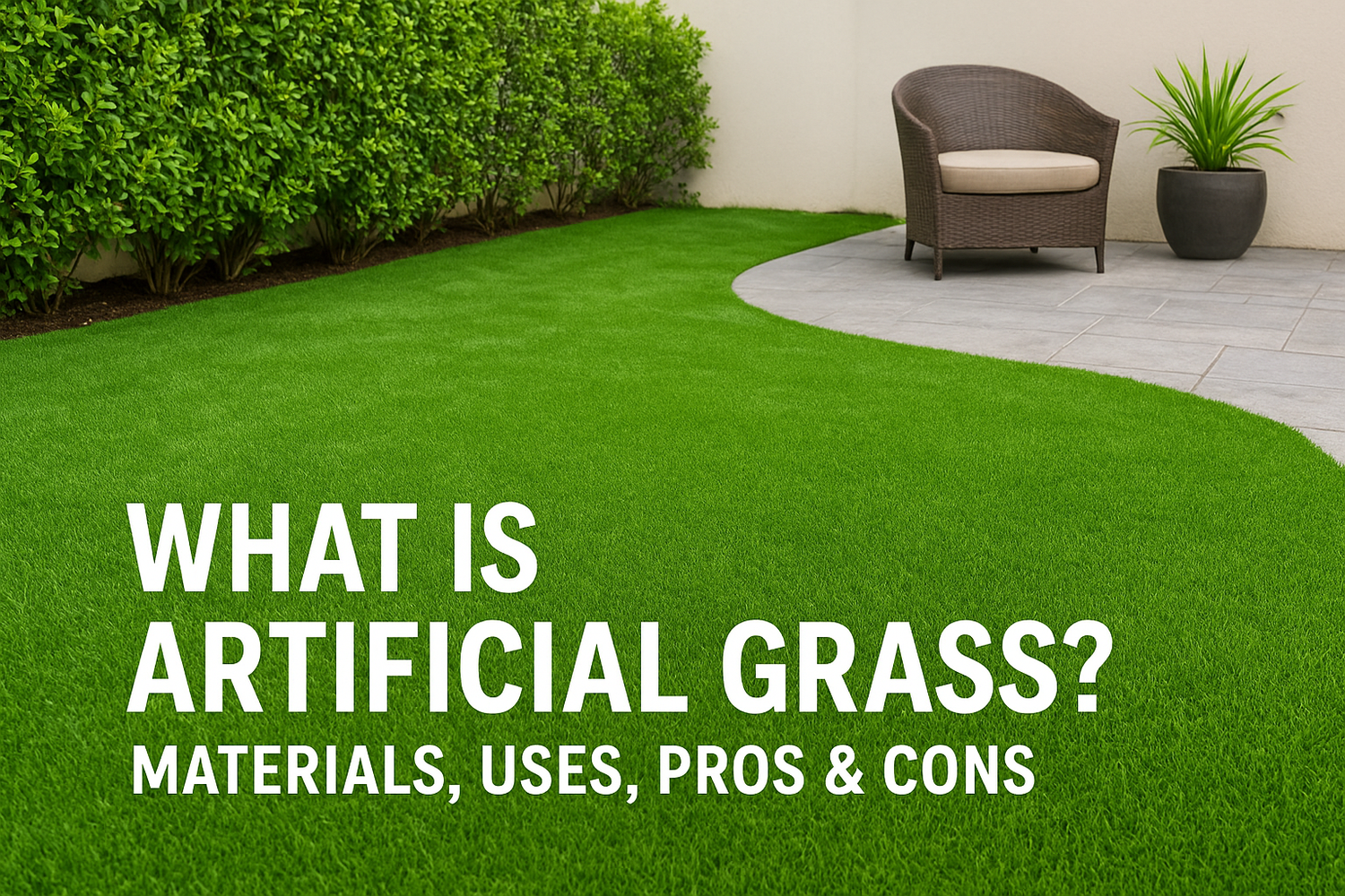 What Is Artificial Grass? Materials, Uses, Pros & Cons