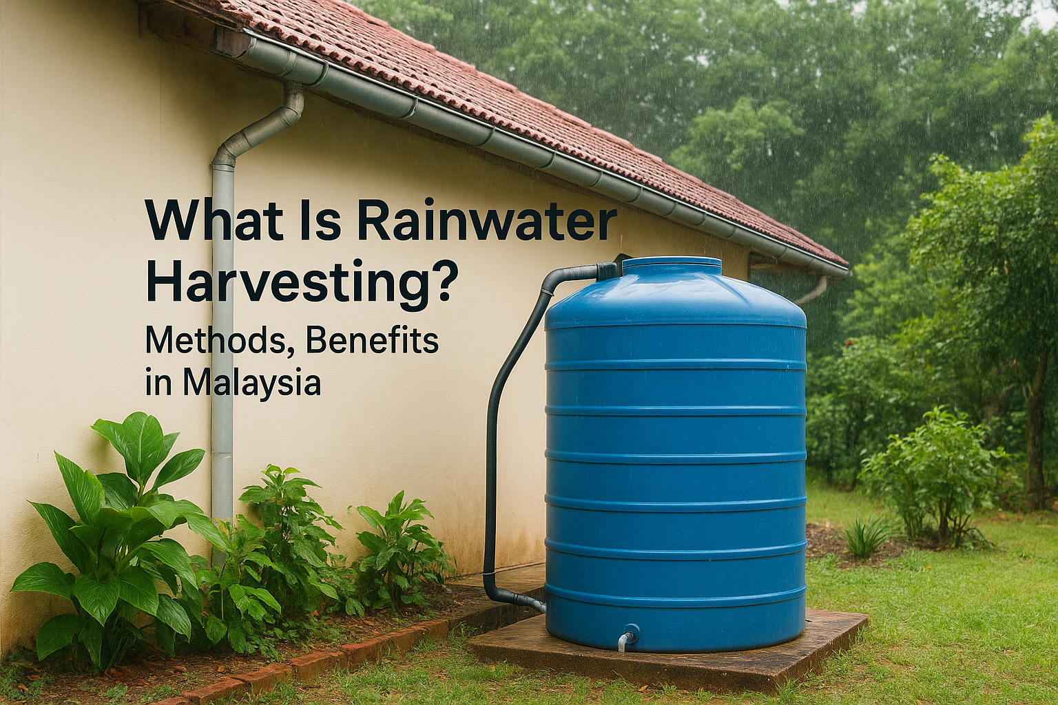 What Is Rainwater Harvesting? Methods, Benefits in Malaysia