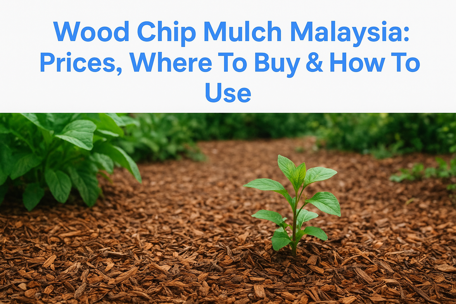 Wood Chip Mulch Malaysia: Prices, Where To Buy & How To Use