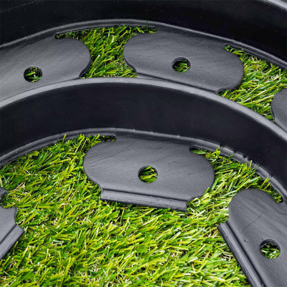 Lawn Flexible Plastic Edging Garden Lawn Grass Edging 10meter.