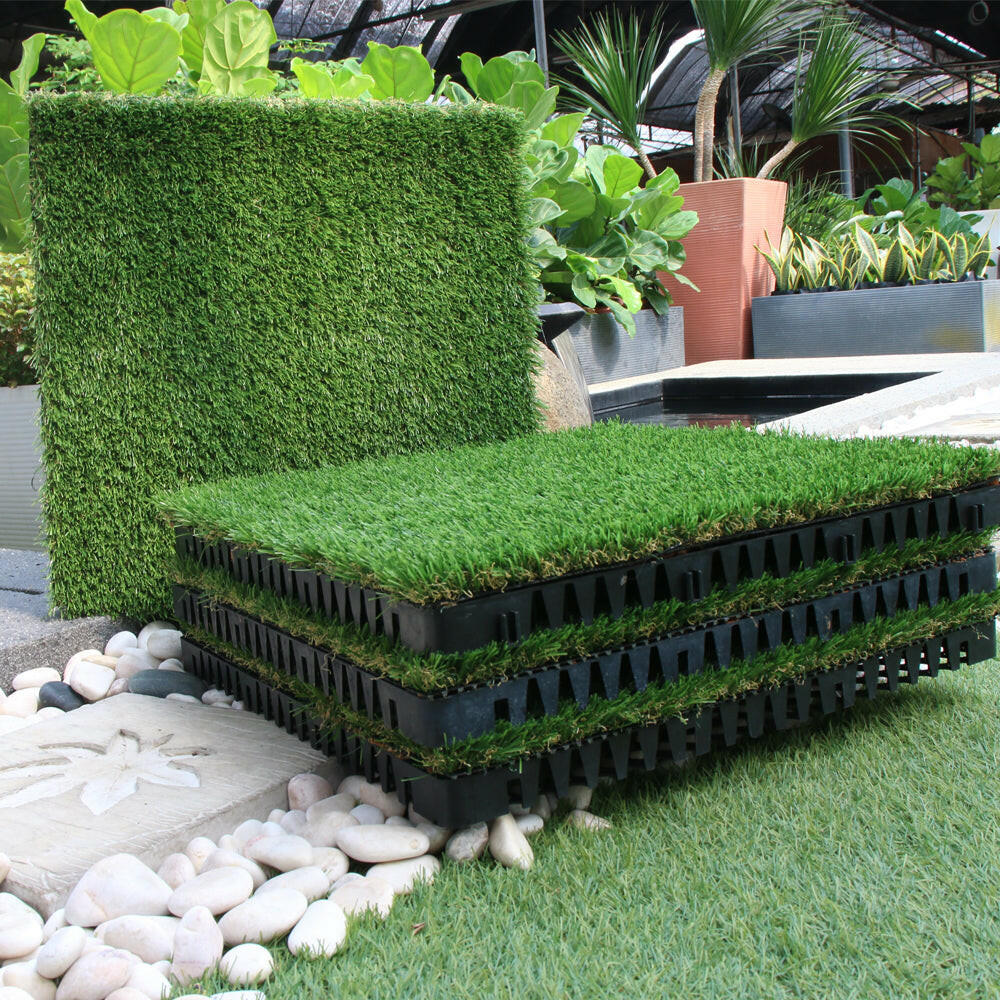 NobleGrass CRUZ 30 Artificial Grass with Drain Cell.