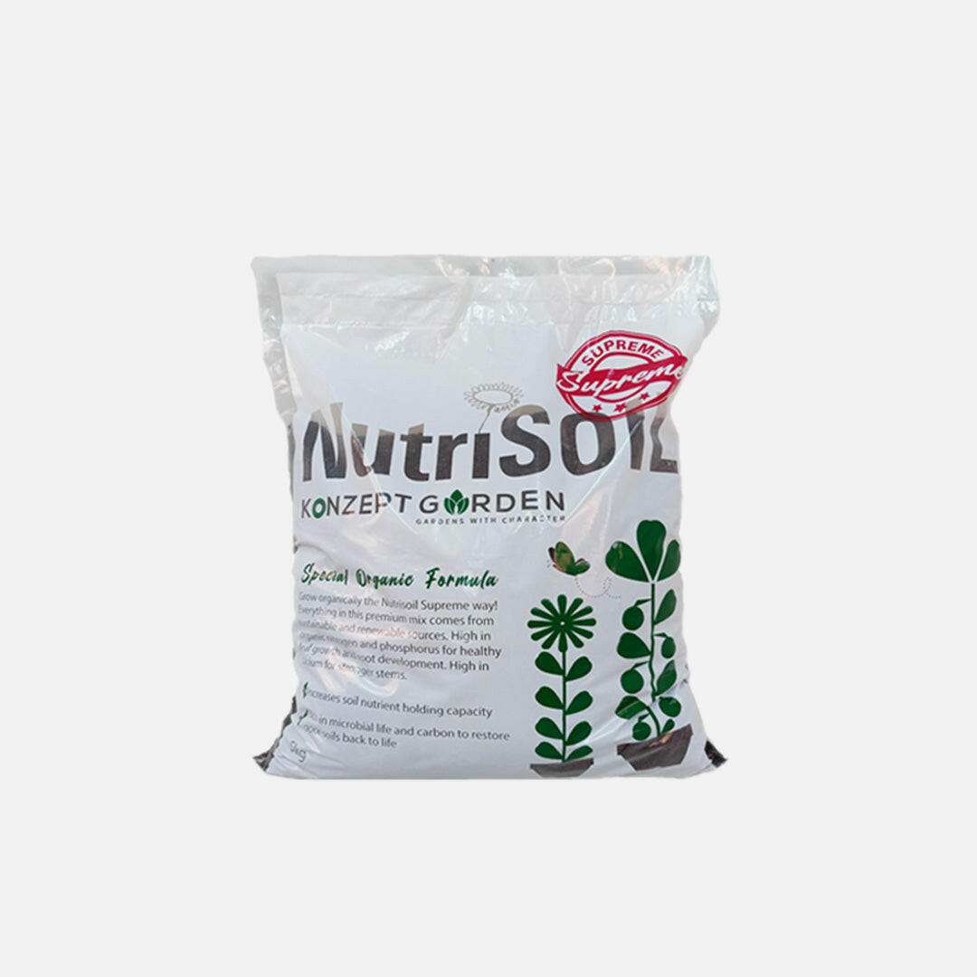 NutriSoil Supreme Organic Planting Compost Soil Mix 5kg/10litre.
