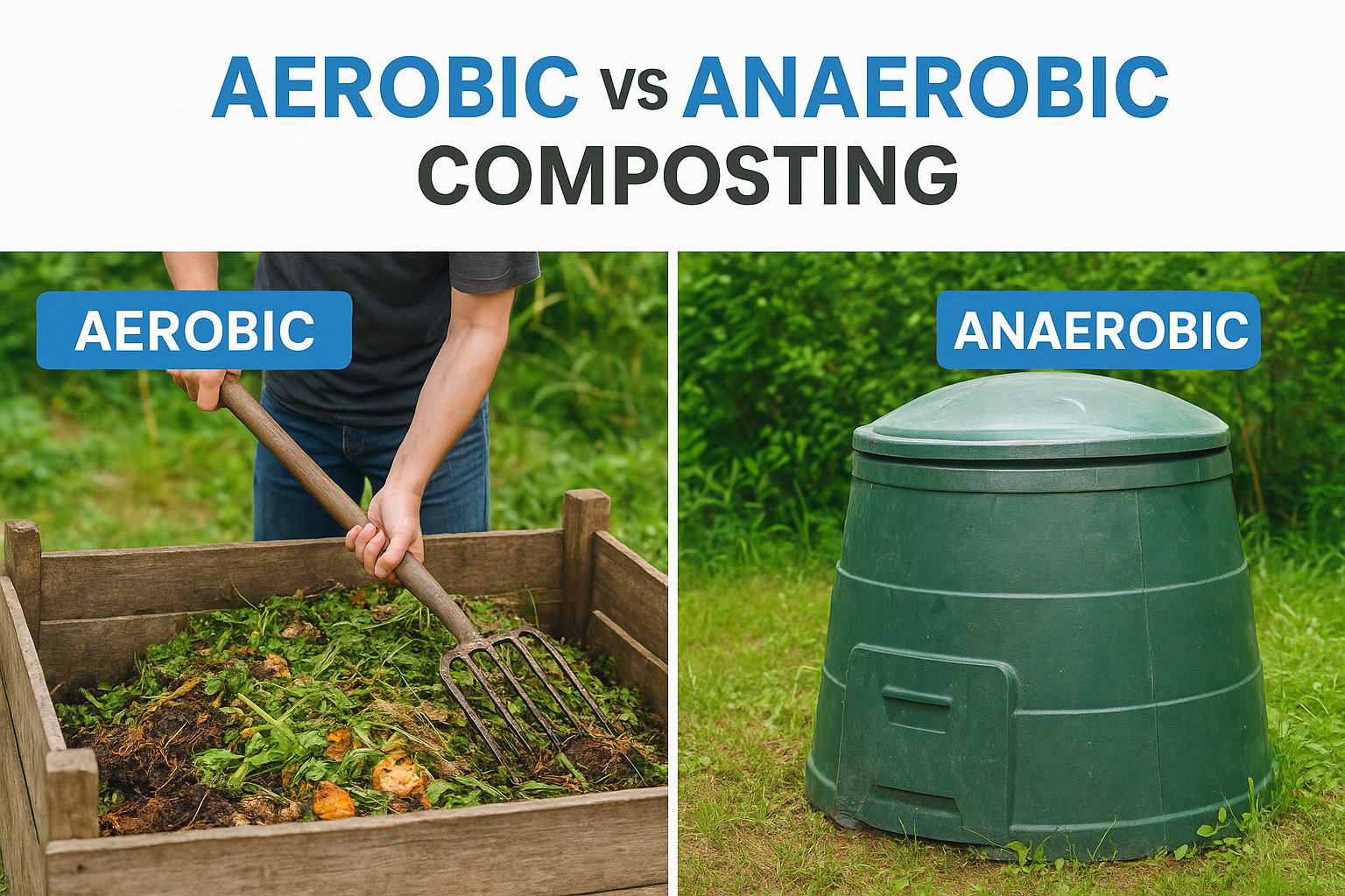 Aerobic Vs Anaerobic Composting: Key Differences Explained