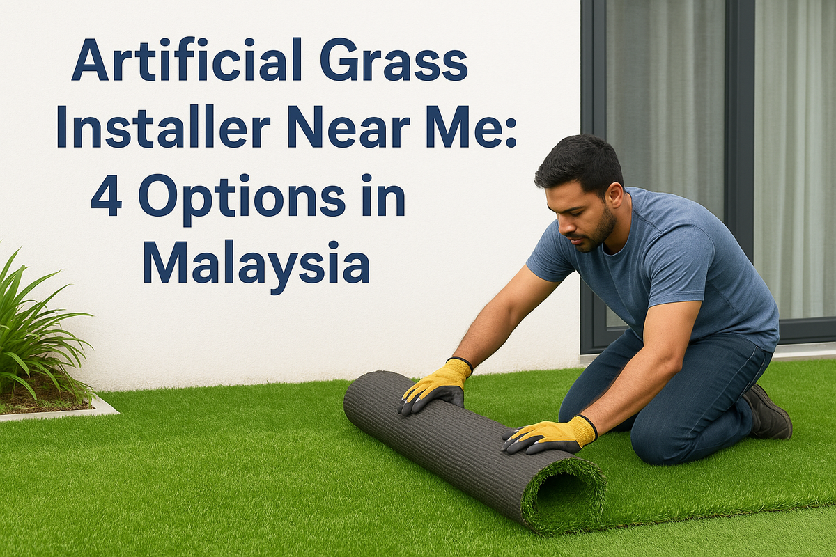 Artificial Grass Installer Near Me: 4 Options in Malaysia