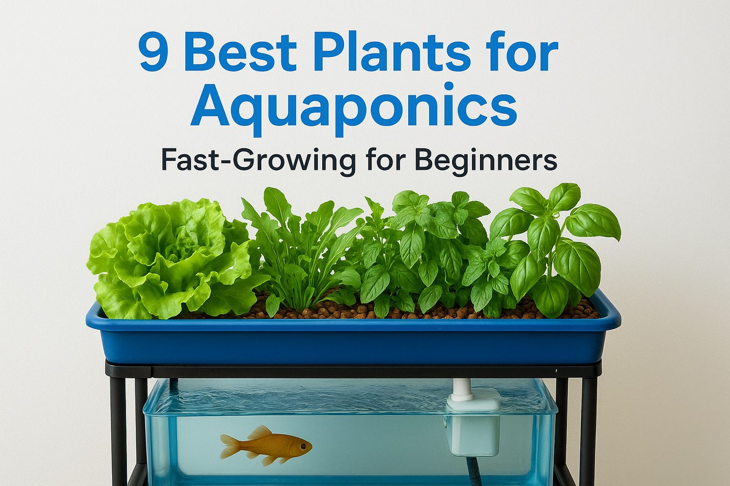 9 Best Plants for Aquaponics: Fast-Growing for Beginners