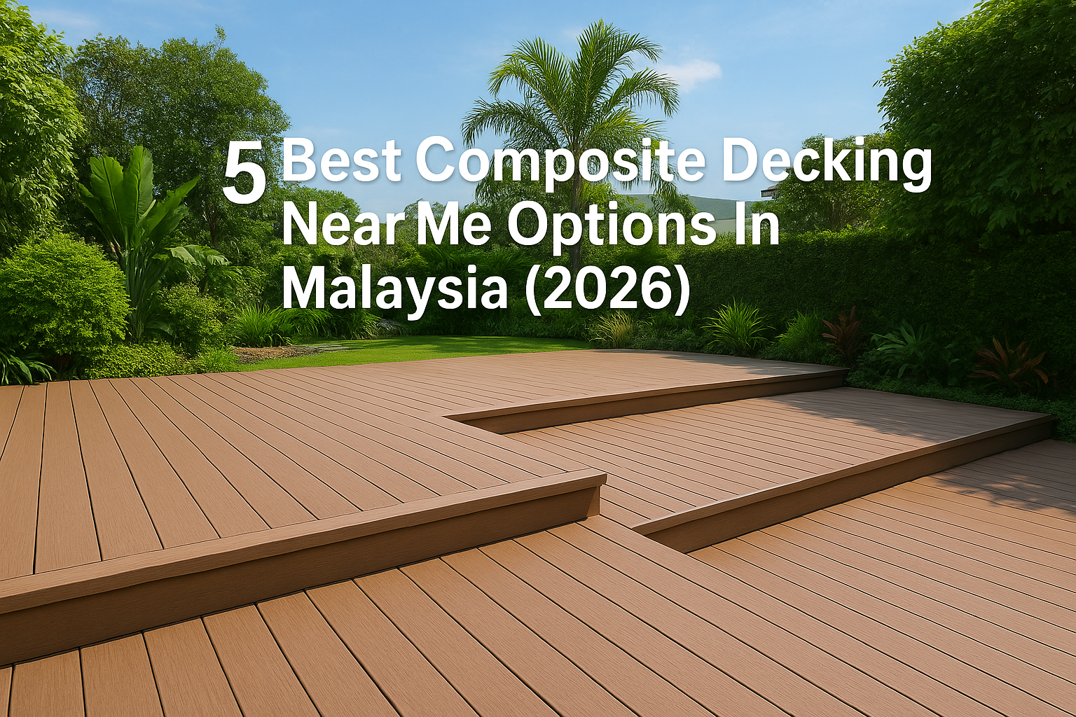 5 Best Composite Decking Near Me Options In Malaysia (2026)