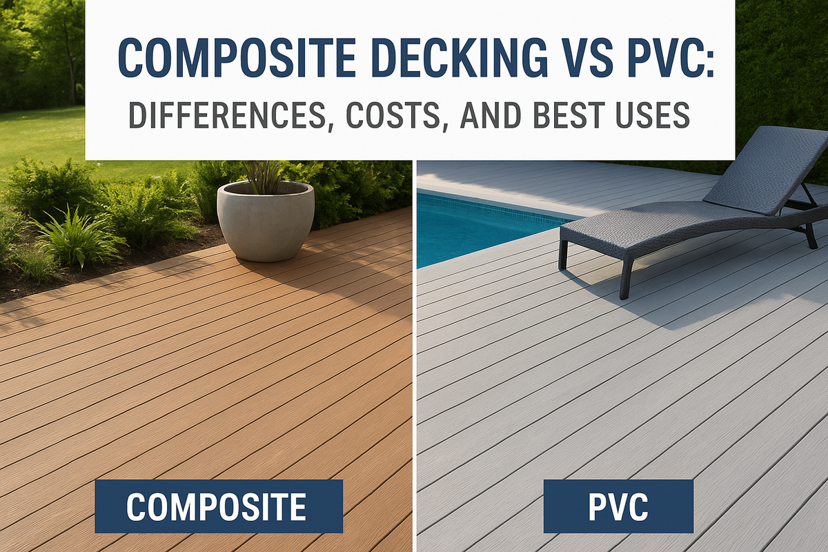 Pvc Or Composite Decking