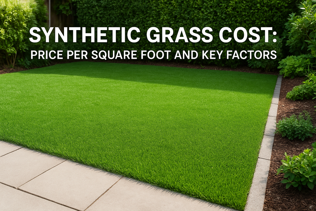 Synthetic Grass Cost: Price per Square Foot and Key Factors