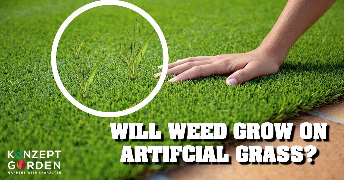 DOES WEED GROW ON ARTIFICIAL GRASS?