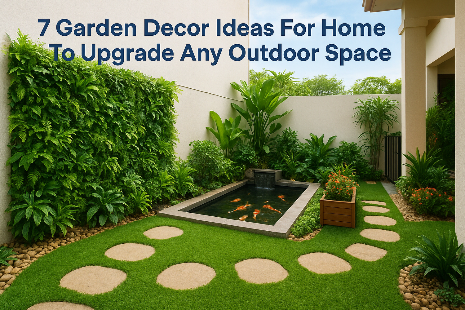 7 Garden Decor Ideas For Home To Upgrade Any Outdoor Space