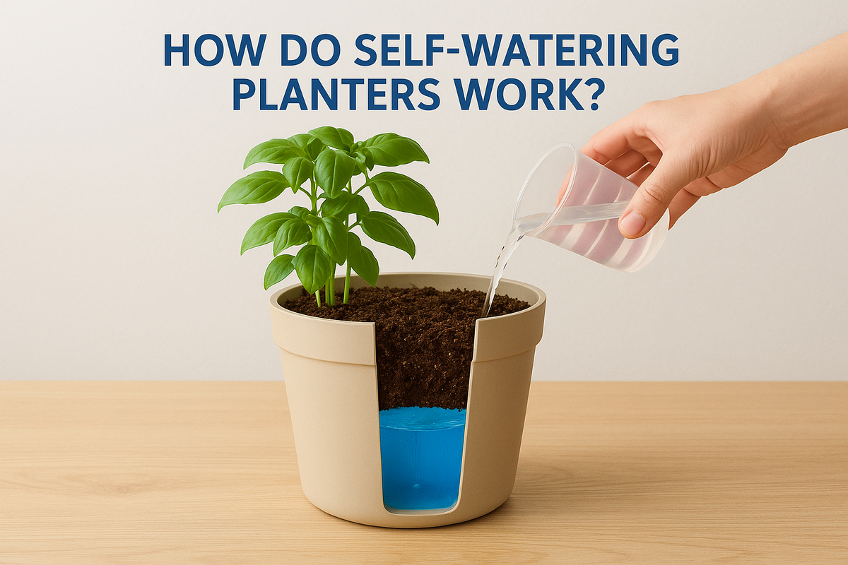 How Do Self-Watering Planters Work? Explained Simply