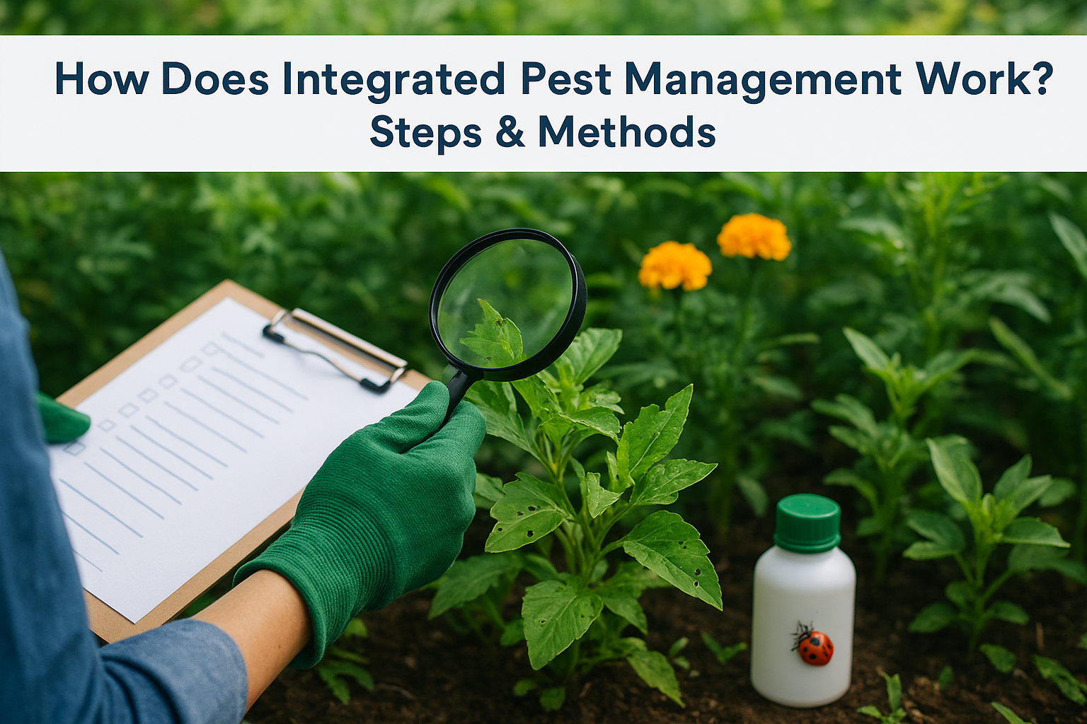How Does Integrated Pest Management Work? Steps & Methods