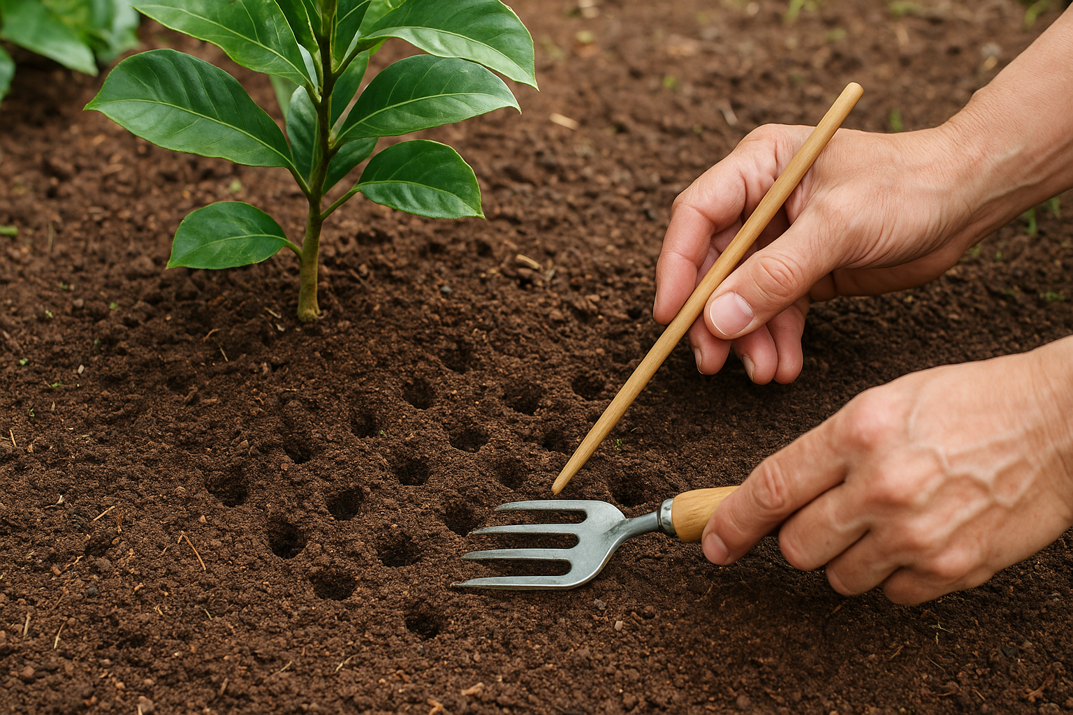 How To Aerate Soil Without Damaging Roots In Any Garden