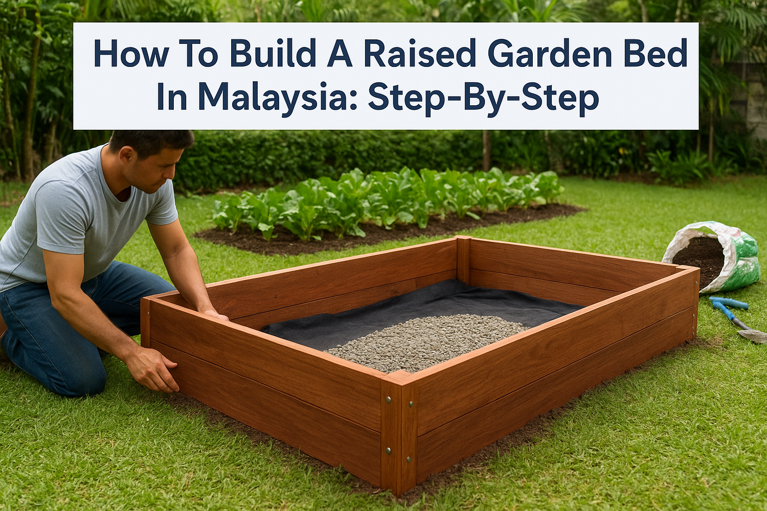 How To Build A Raised Garden Bed In Malaysia: Step-By-Step