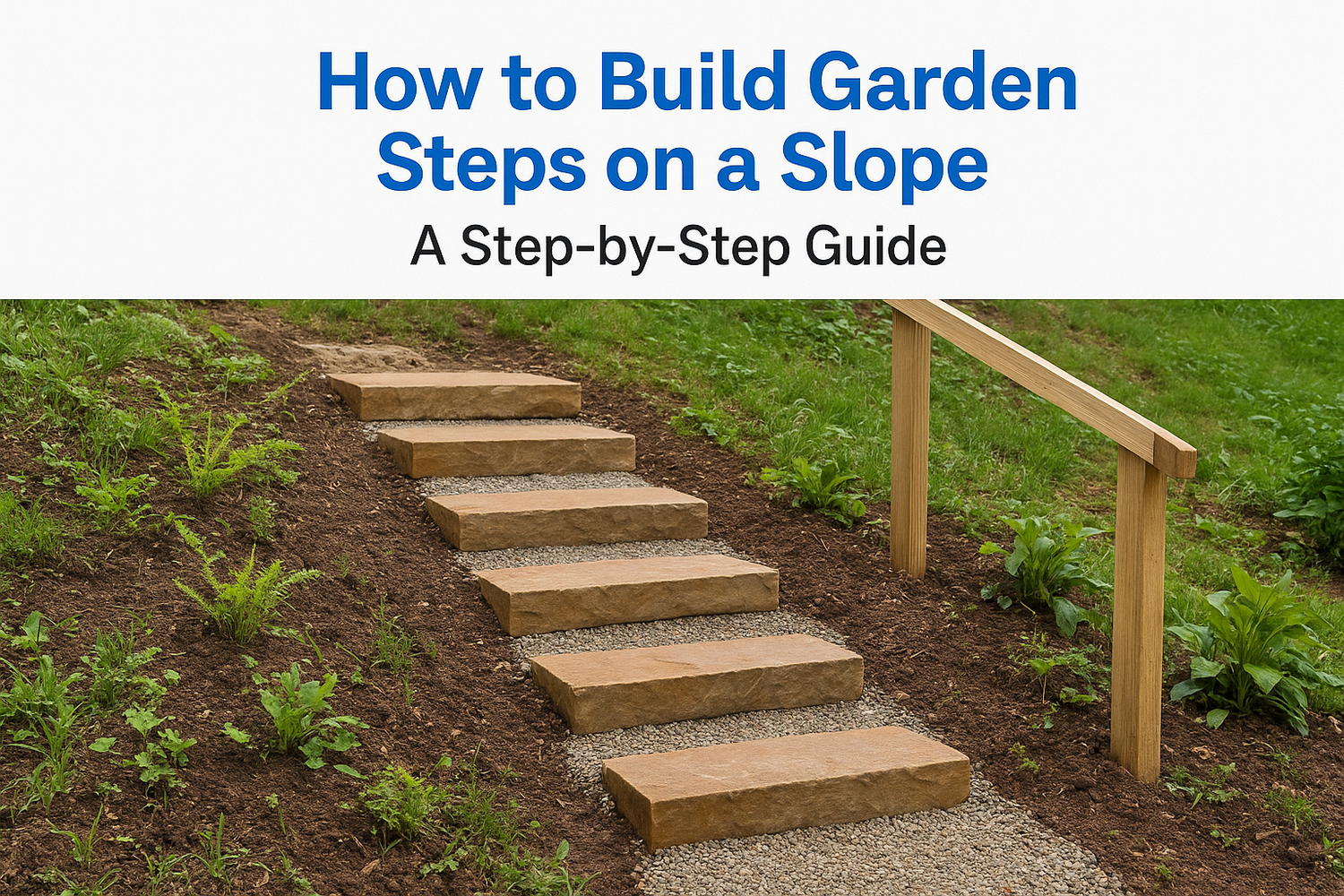 How to Build Garden Steps on a Slope: A Step-by-Step Guide