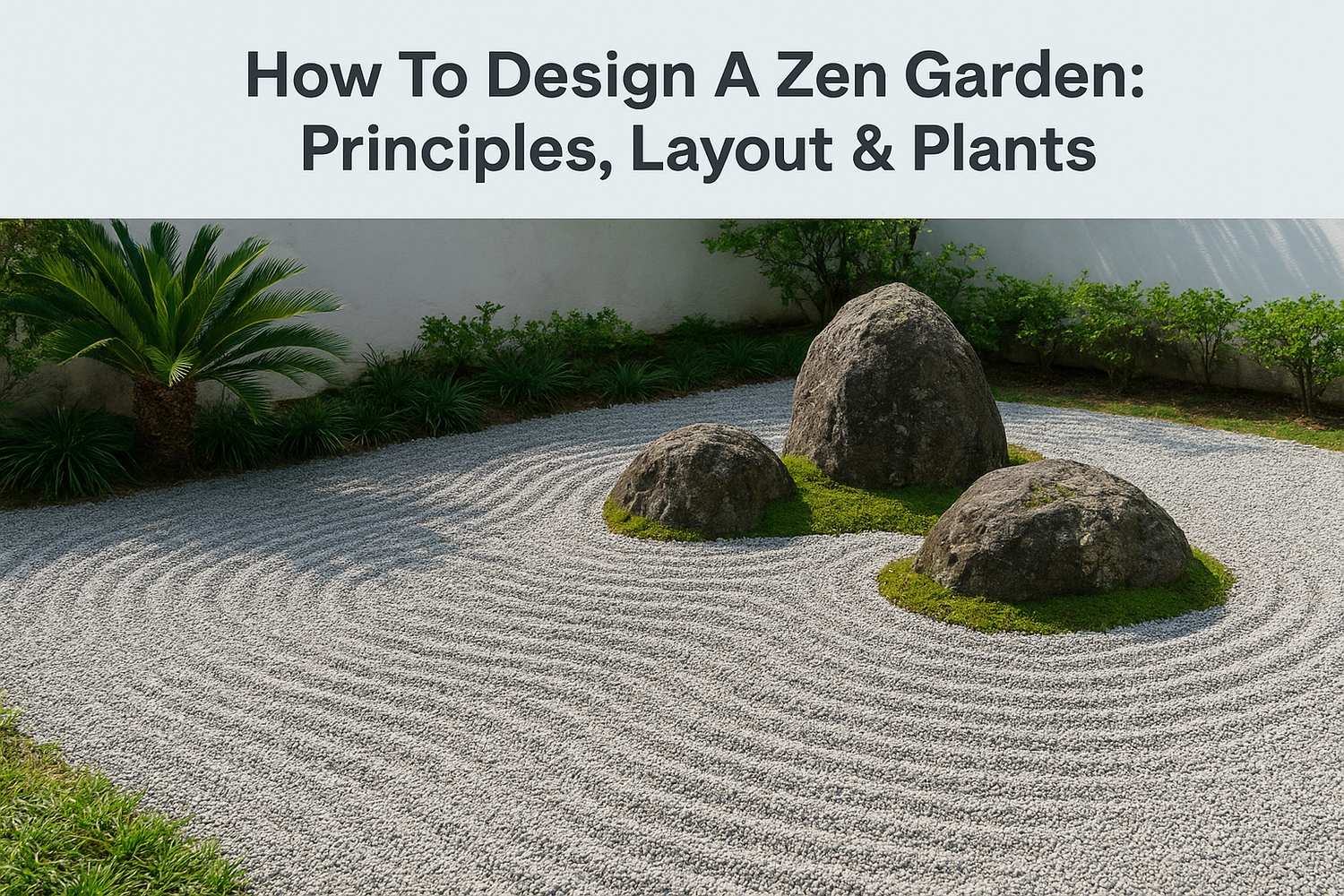 How To Design A Zen Garden: Principles, Layout & Plants