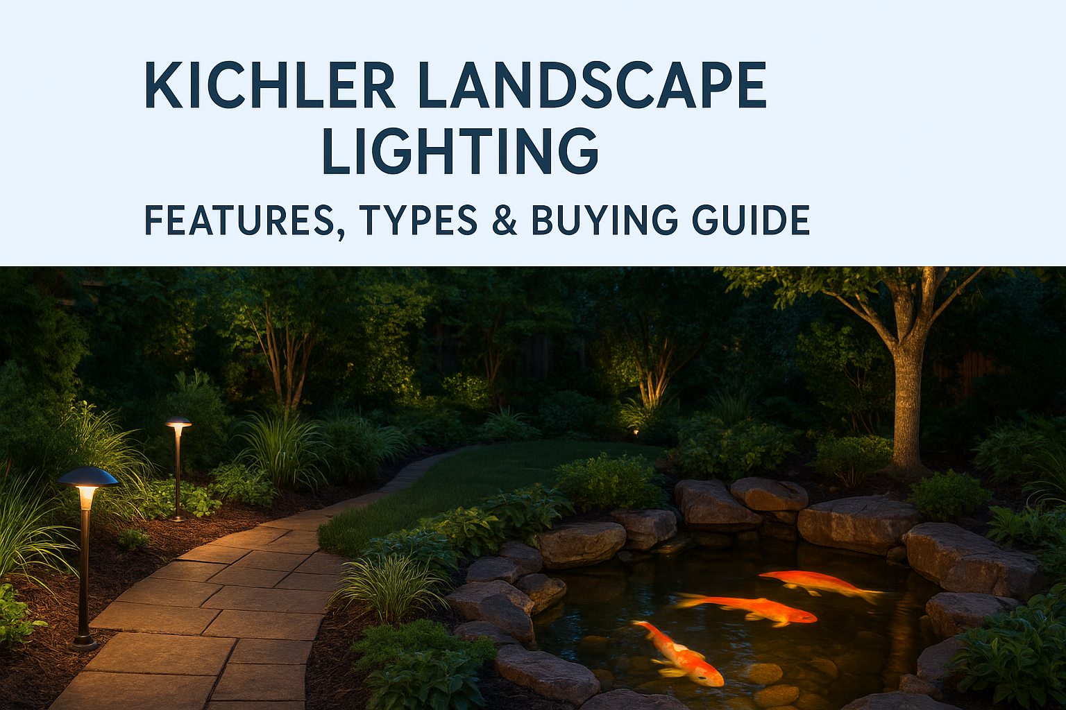 Kichler Landscape Lighting: Features, Types & Buying Guide