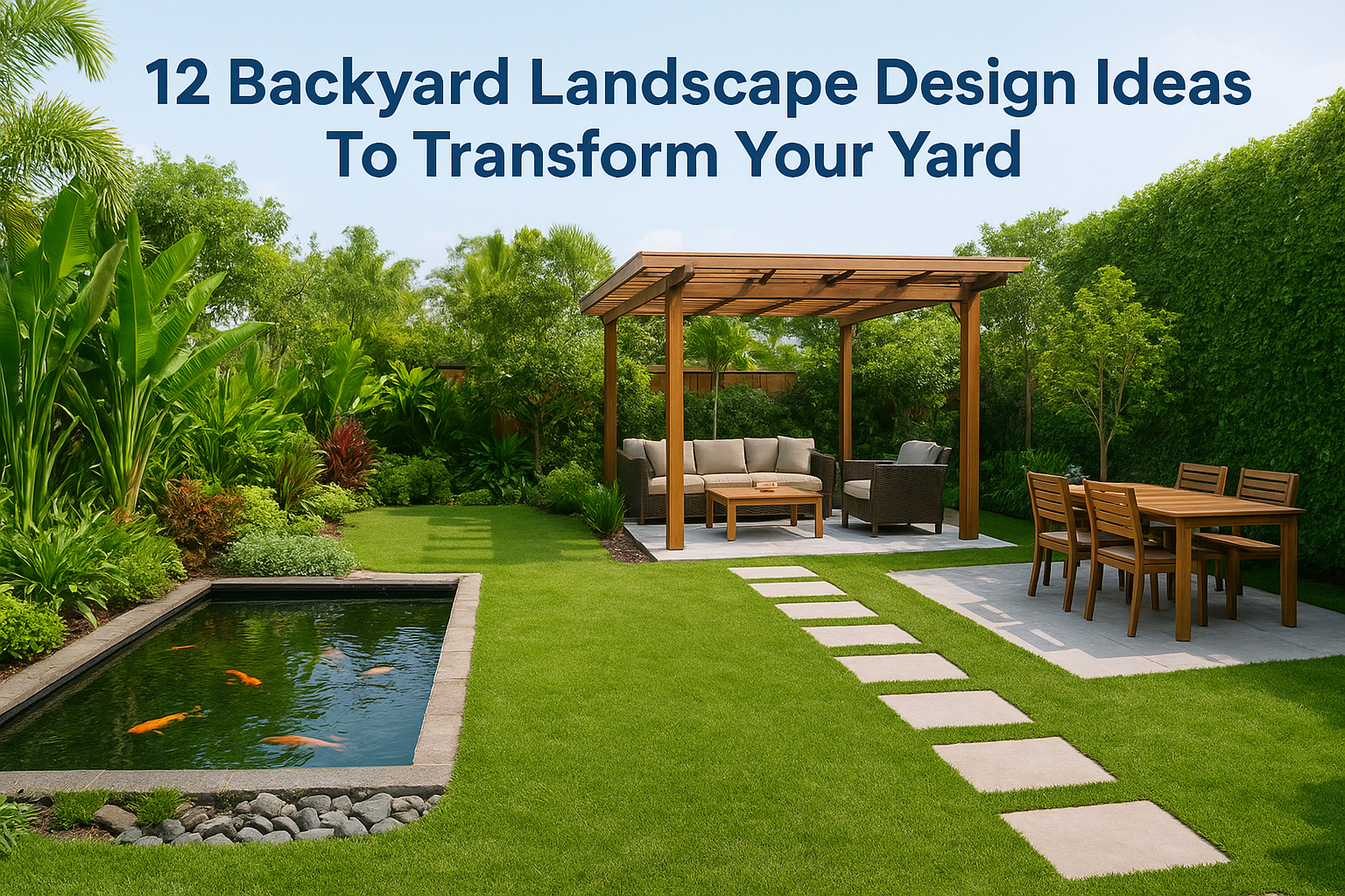 12 Backyard Landscape Design Ideas To Transform Your Yard