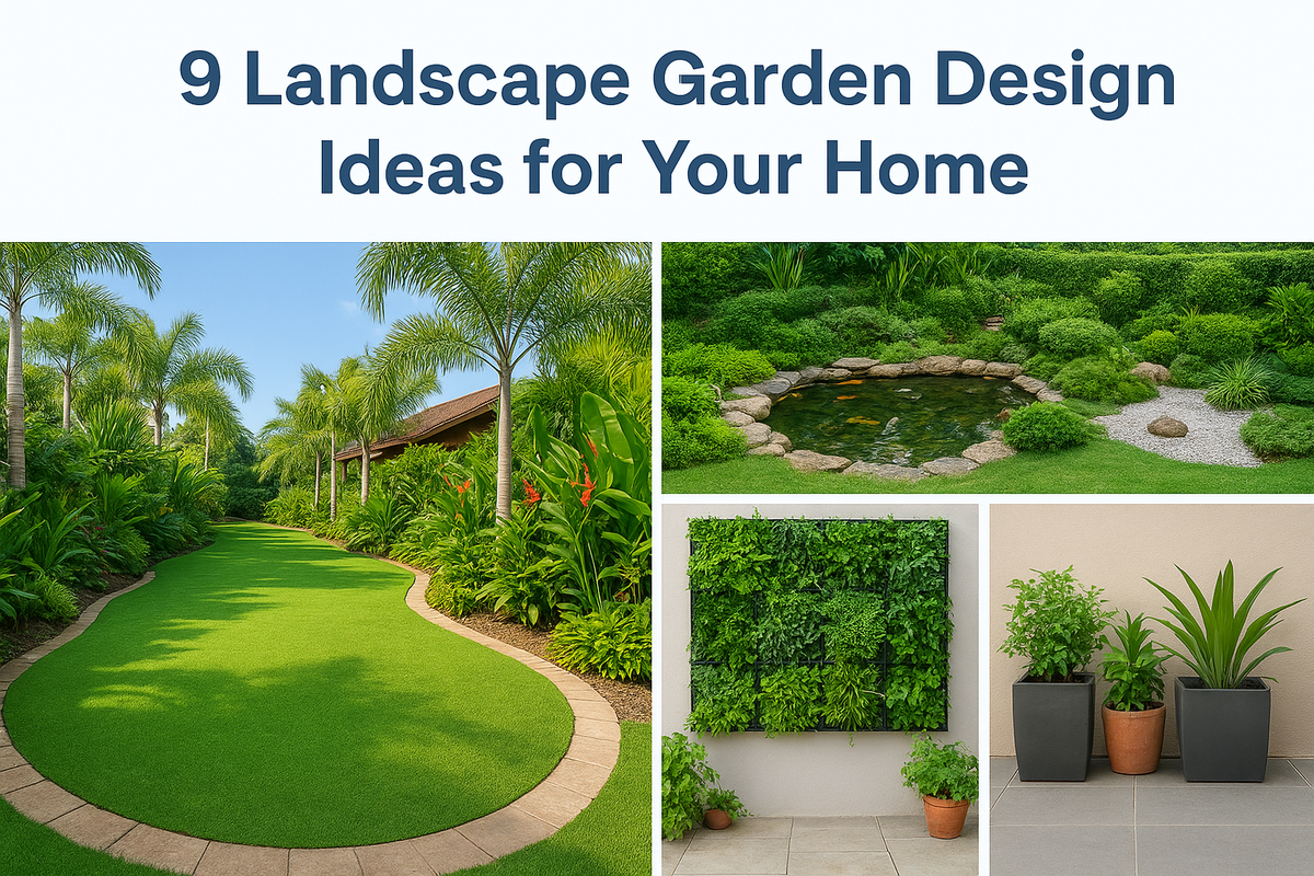 9 Landscape Garden Design Ideas for Your Home