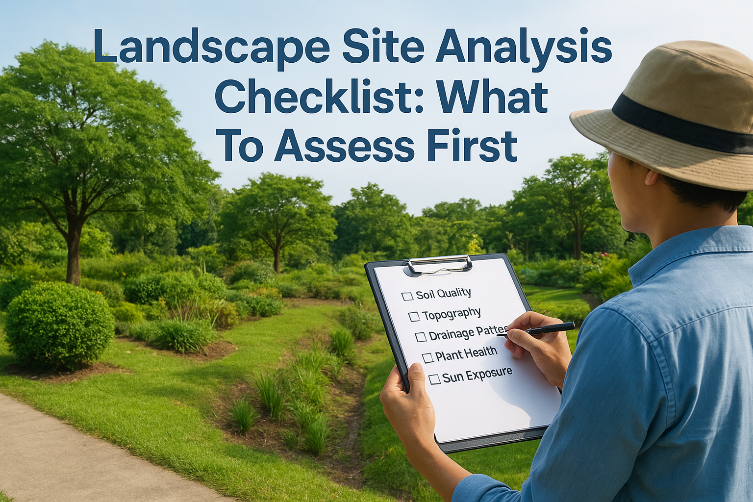Landscape Site Analysis Checklist: What To Assess First