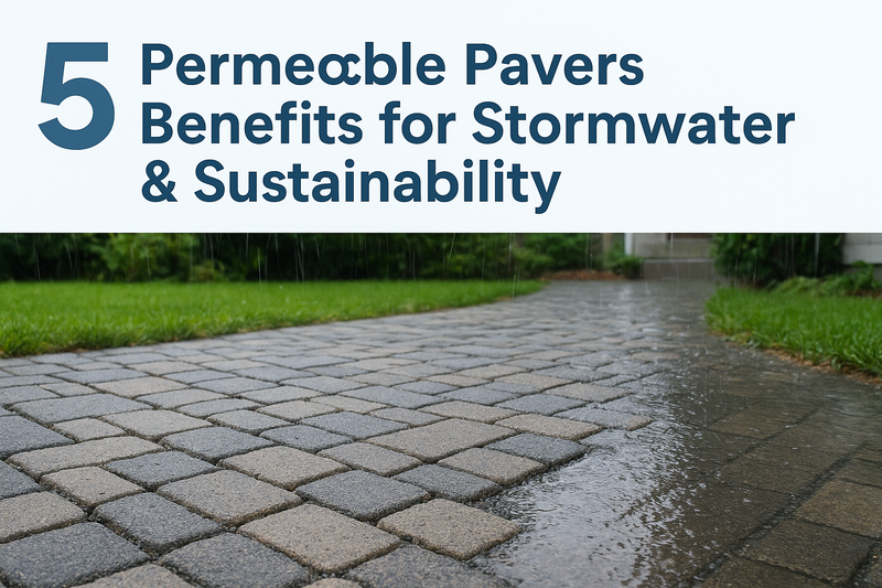 5 Permeable Pavers Benefits for Stormwater & Sustainability | Konzept ...