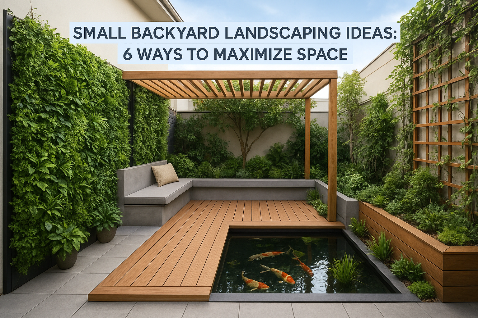 Small Backyard Landscaping Ideas: 6 Ways to Maximize Space