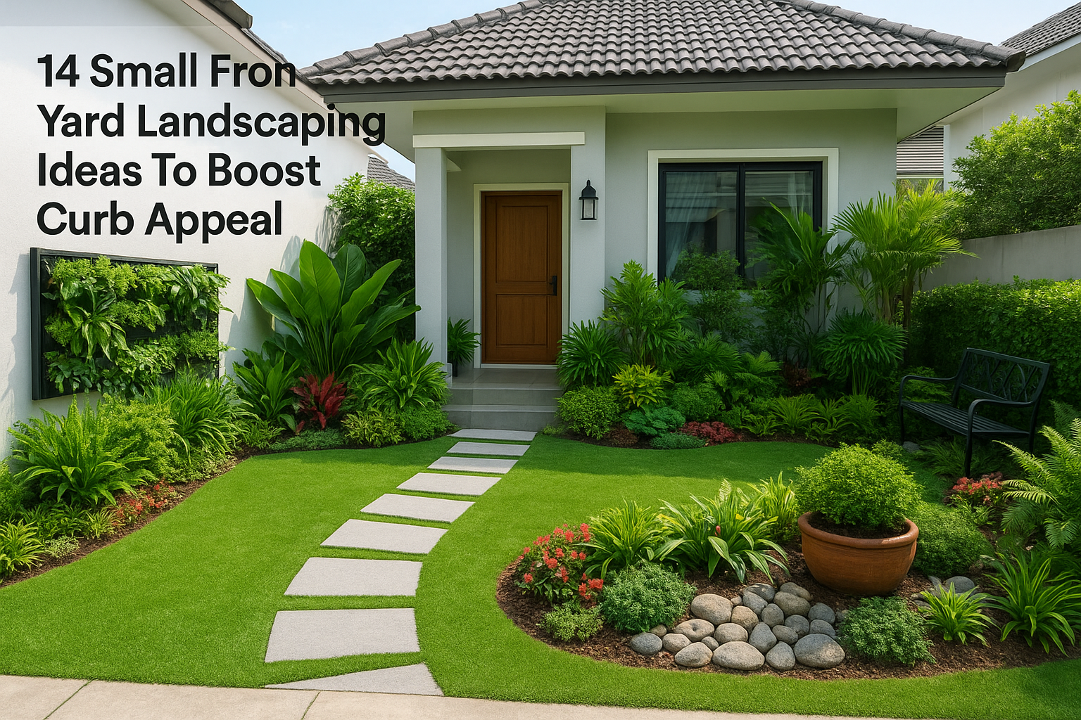 14 Small Front Yard Landscaping Ideas To Boost Curb Appeal