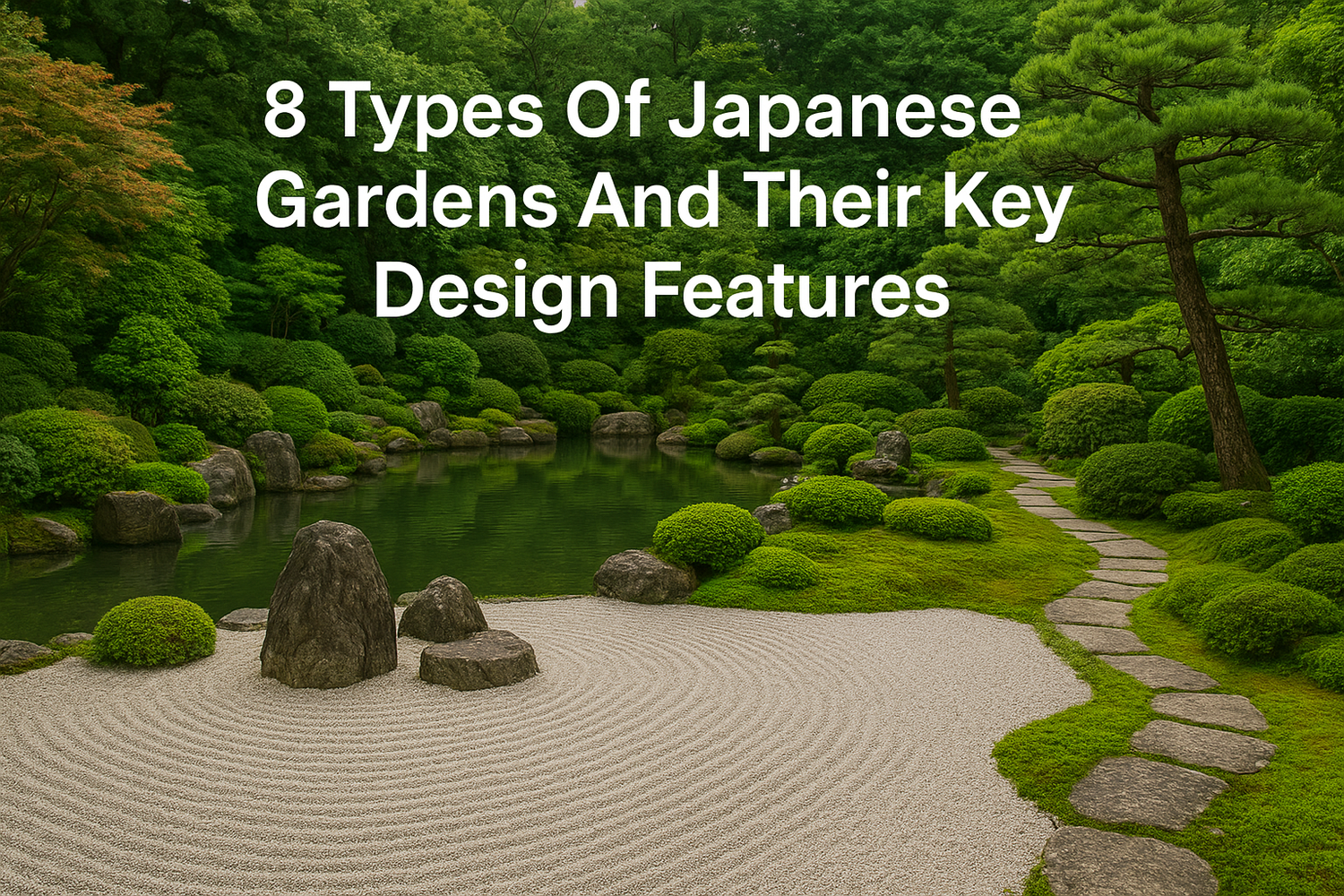 8 Types Of Japanese Gardens And Their Key Design Features