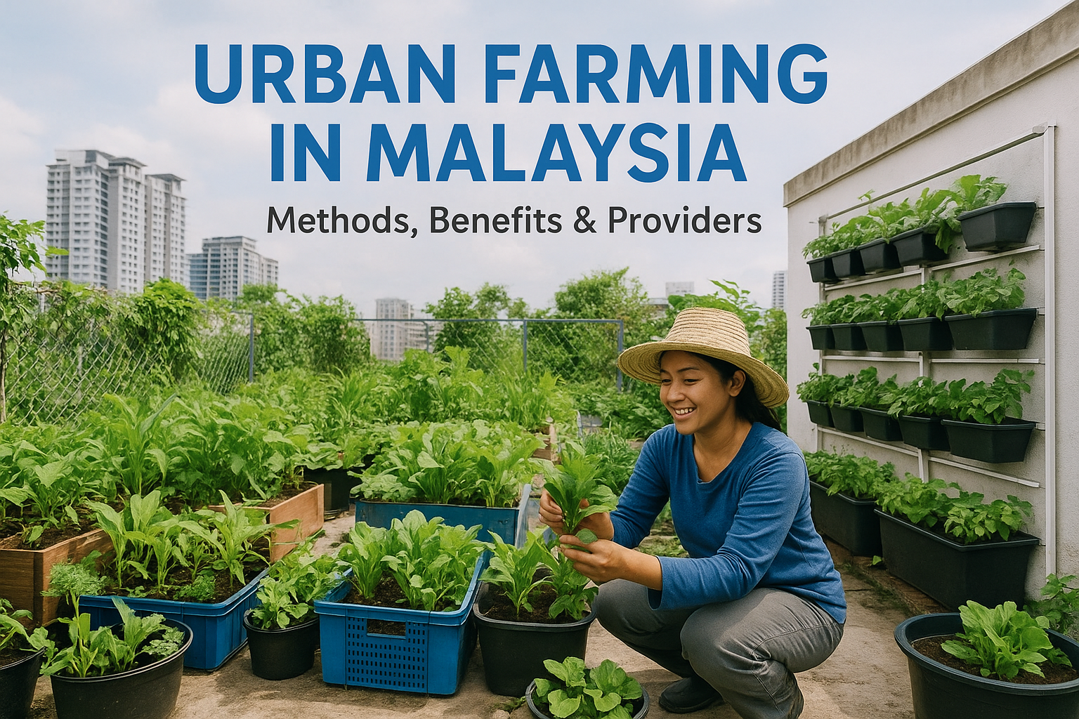 Urban Farming in Malaysia: Methods, Benefits & Providers
