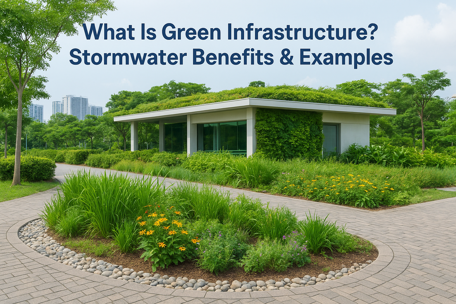 What Is Green Infrastructure? Stormwater Benefits & Examples