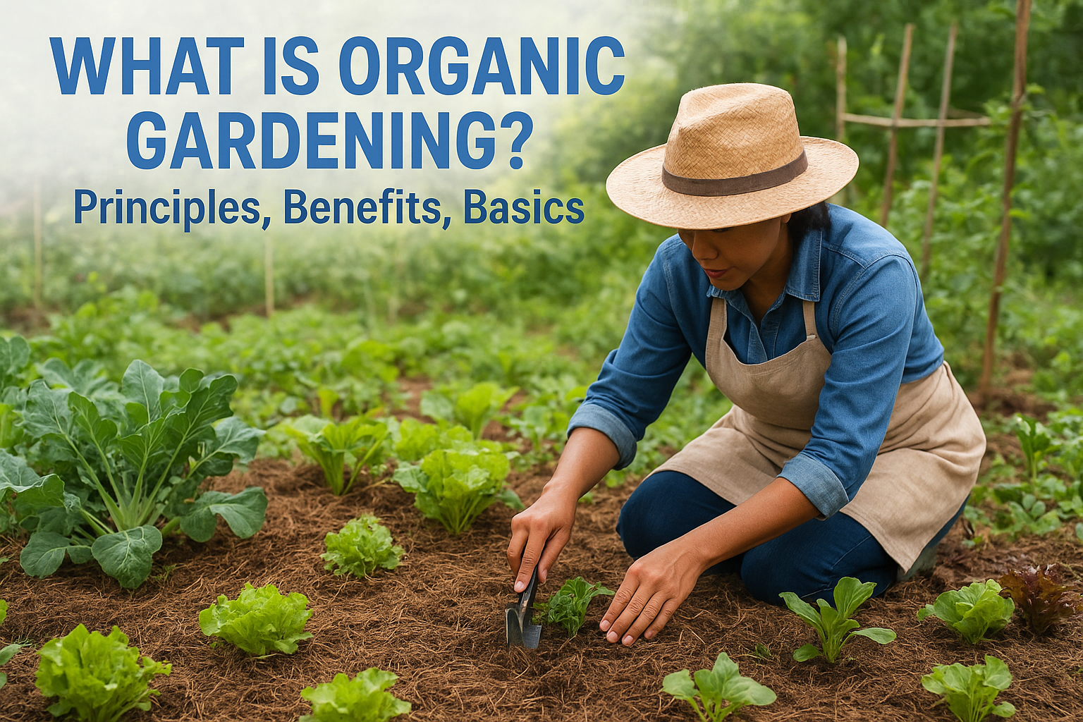 What Is Organic Gardening? Principles, Benefits, Basics