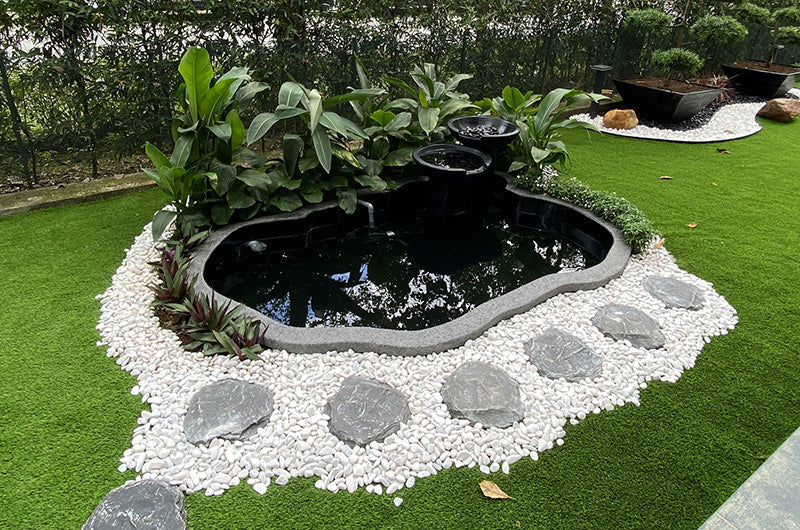 Where to install fish pond with Feng Shui Elements?